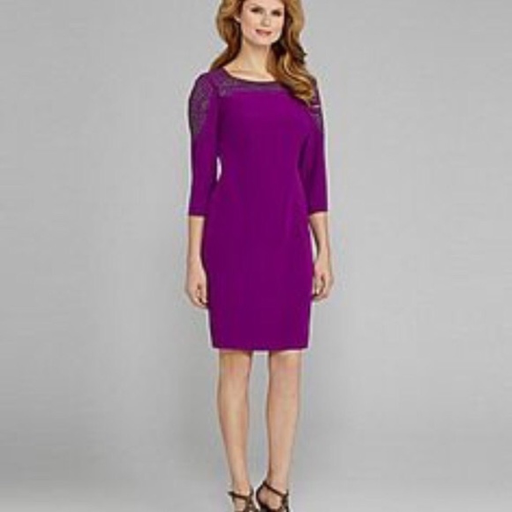 Antonio Melani Studded A Line Dress